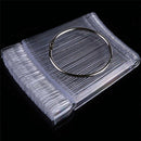 1Set False Nail Tips Nature Fan Finger Full Card Nail Art Display Practice