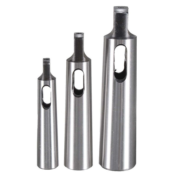 3pcs Morse Taper Adapter MT1 To MT2 MT2 To MT3 MT3 To MT4 Reducing Drill Ch G3M7