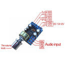 TDA2822 TDA2822M Mini 2.0 Channel 2x1W Stereo Audio Power Amplifier Board D A6A5