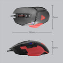 Fantech X11 Mouse Macro Rgb Color Computer Mouse Usb Wired Backlight 8000Dp