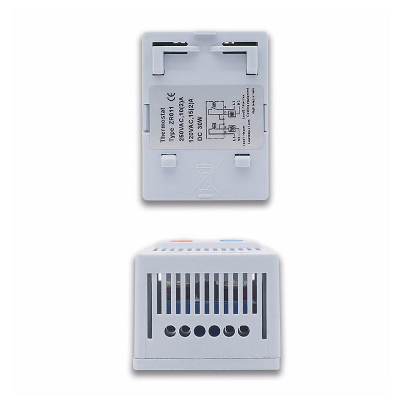 Minleaf IP20 Up Down Temperature Humidity Controller Switch Sensor Temperature Controller