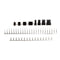 Excellway DH33 520Pcs Dupont Connector Housing Male / Female Pin Connector