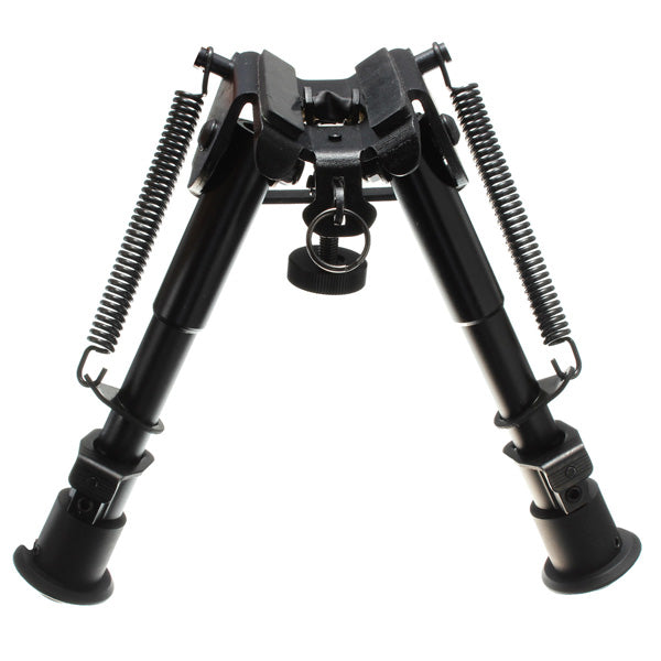 Adjustable Stud Spring 6"-9" Bipod Picatinny Rail Fit Standard 20mm Rail Mount