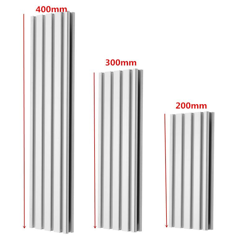200/300/400mm Length 2080 T-Slot Aluminum Profiles Extrusion Frame For CNC