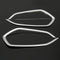 2pcs Chrome Front Fog Light Trim Decoration Cover For Hyundai Tucson 2015 2016