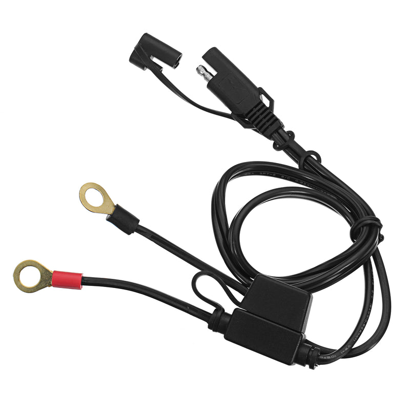 Aileap Ring Terminal to SAE Quick Disconnect Cable Motorcycle 12V-24V Battery Output Connector