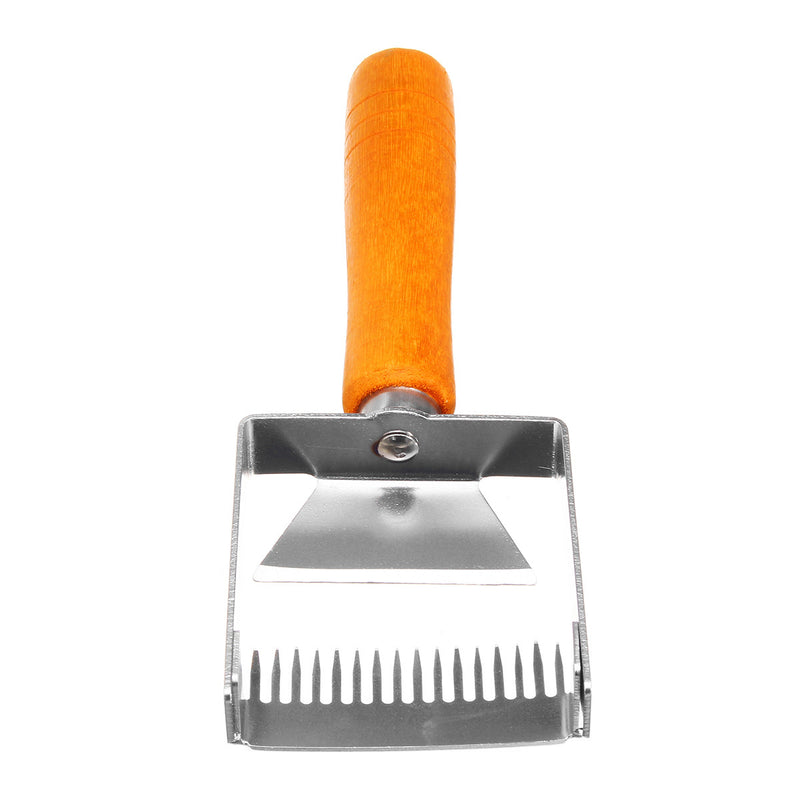 Stainless Steel Bee Hive Uncapping Honey Fork Scraper Shovel Beekeeping Tools Set