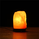 14 X 10CM Natural Himalayan Ionic Air Purifier Rock Crystal Salt Lamp Table Night Light
