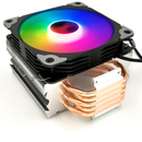 Coolmoon 1PCS 12cm Adjustable RGB CPU Heat Sink with 5 Heat Pipe Computer Case PC Cooling Fan