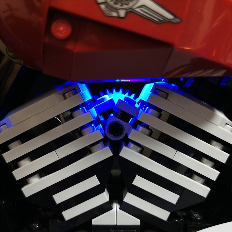 LED Light Kit ONLY For LEGO 10269 Creator Expert For Harley Davidson For Fat Boy