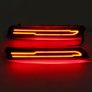 LED Rear Bumper Reflector Tail Brake Drive Fog Light Pair for Suzuki SX4 2007-2018