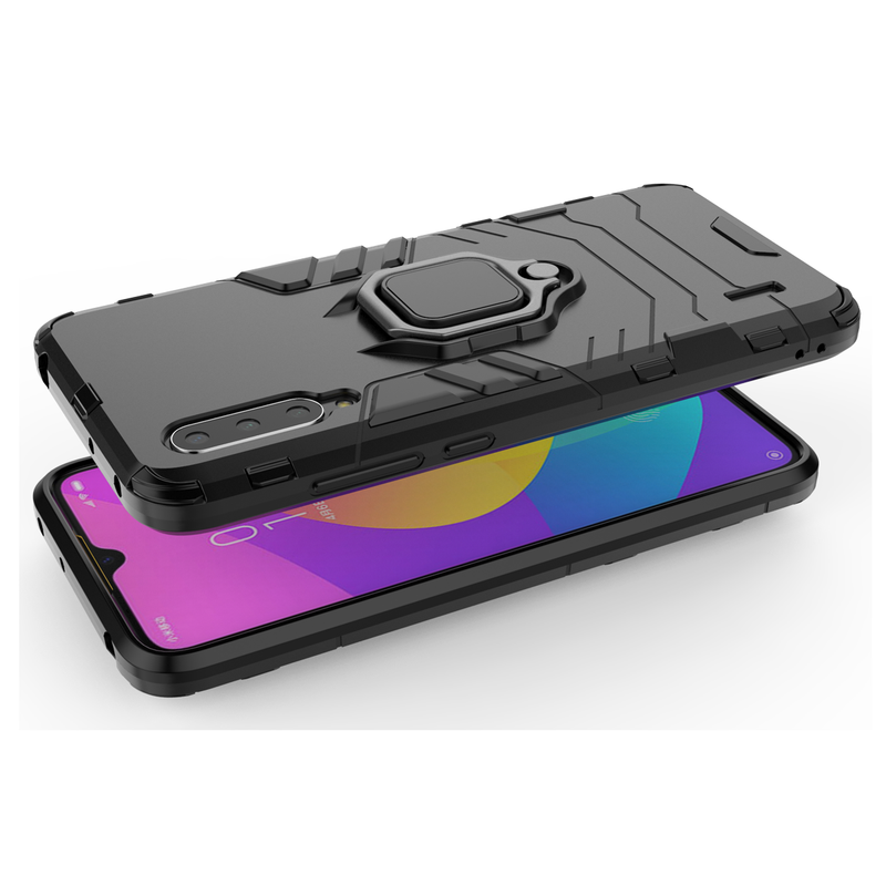 Bakeey Armor Magnetic Card Holder Shockproof Protective Case For Xiaomi Mi9 Mi 9 Lite / Xiaomi Mi CC9 6.39 inch