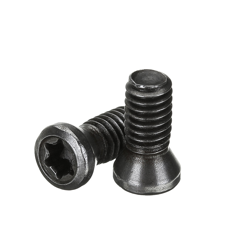 Suleve M4TT1 10Pcs M4 Tungsten Button Head Torx Screw for Carbide Inserts CNC Lathe Tool 8/10mm