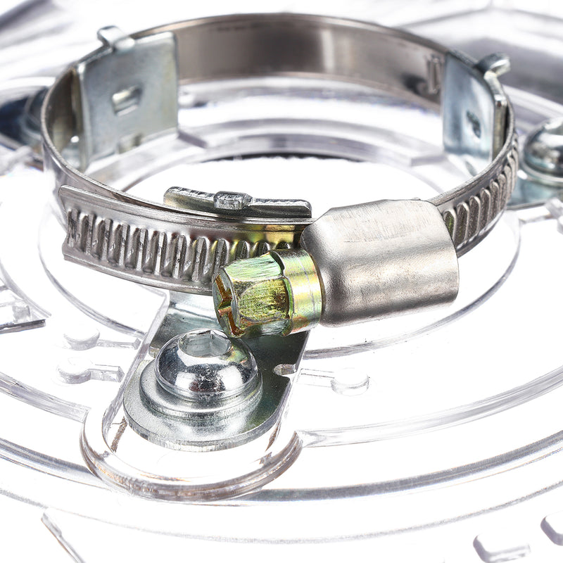 5 Inch Diamond Grinding Wheel Disc Angle Grinder Dust Shroud Kit Granite Stone Cut