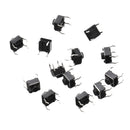 100Pcs 6x6x5mm Mini Micro Momentary Tactile Push Button Switch 4 pin Keys Button