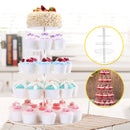 3-6 Tiers Acrylic Cake Stand Storage Rack Wedding Party Decorations Dessert Display Holder