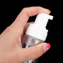 Portable 50ml Foaming Bottle Refillable Soap Dispenser Mousse Mild Cleaner Whipped Foam Pump Travel