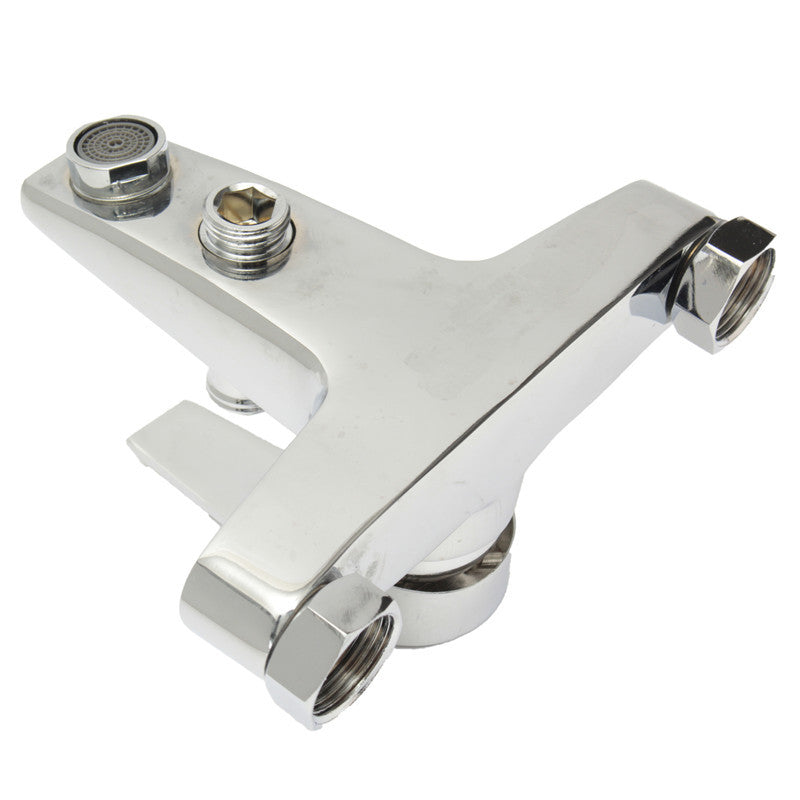 Modern Bathroom Tap Tub Shower Faucet Wall Mount Shower Head Bath Faucet Valve Mixer