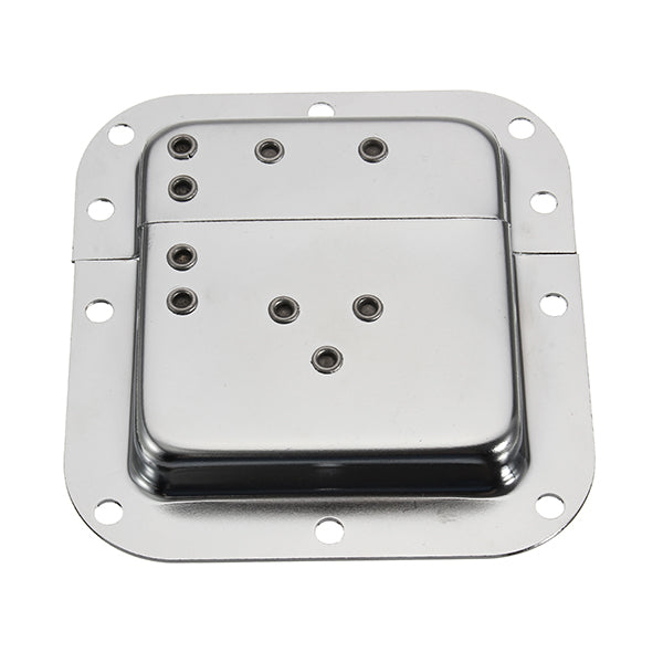 Twist Butterfly Draw Latch Rotary Turn Cold Rolled Silver Recessed