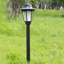 Solar Power LED Path Way Wall Landscape Garden Fence Solar Garden Light Post Outdoor Light