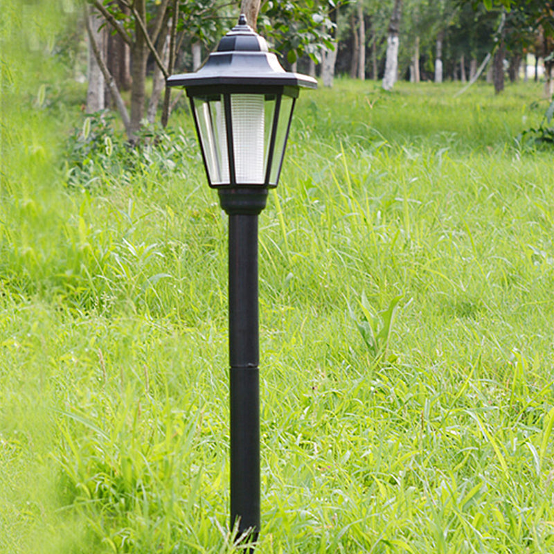 Solar Power LED Path Way Wall Landscape Garden Fence Solar Garden Light Post Outdoor Light