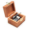 Retro Wooden Wind Up Music Box Castle In The Sky