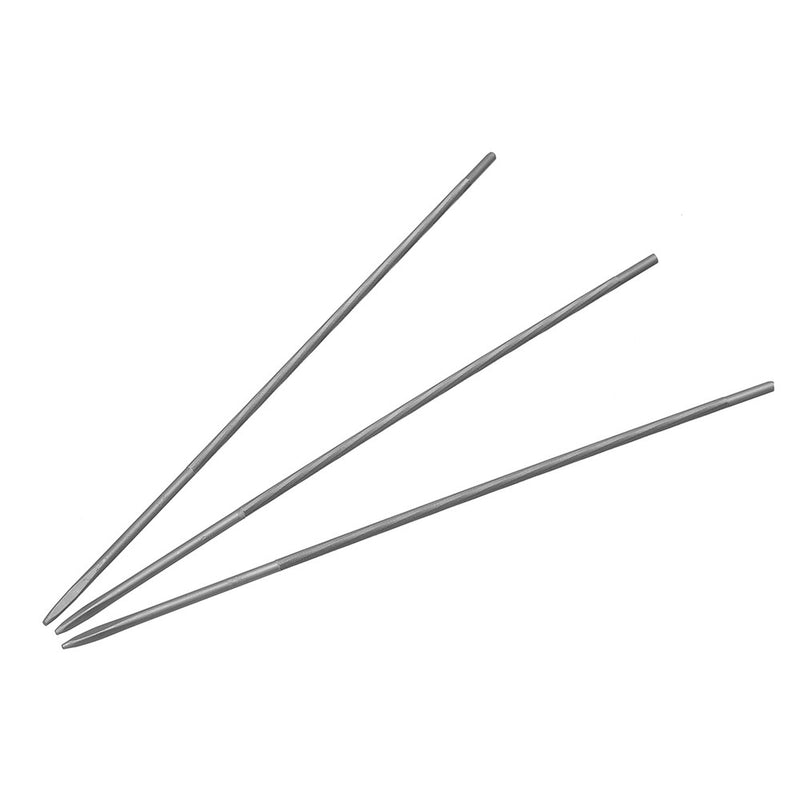 3Pcs 4mm 3/8 Inch Chainsaw Saw Chain Sharpening Round Files Tool Suits For Woodwork