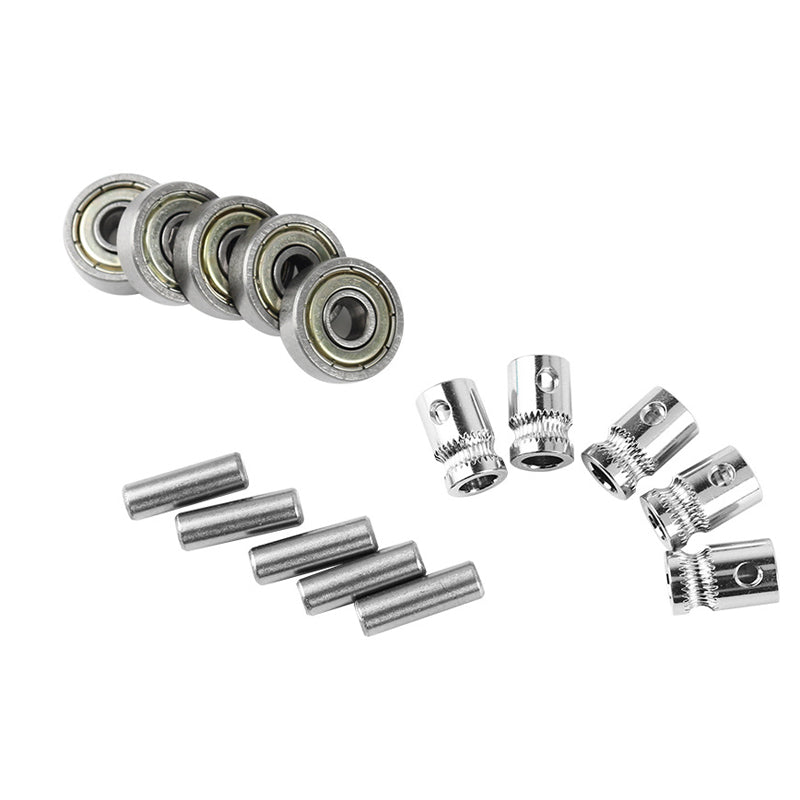 MK2.5/MK3 Multi Materials 2.0 MMU2 Ball Bearing Set Extruder Gears + 625ZZ Bearings + Shafts Kit For Prusa i3 3D Printer