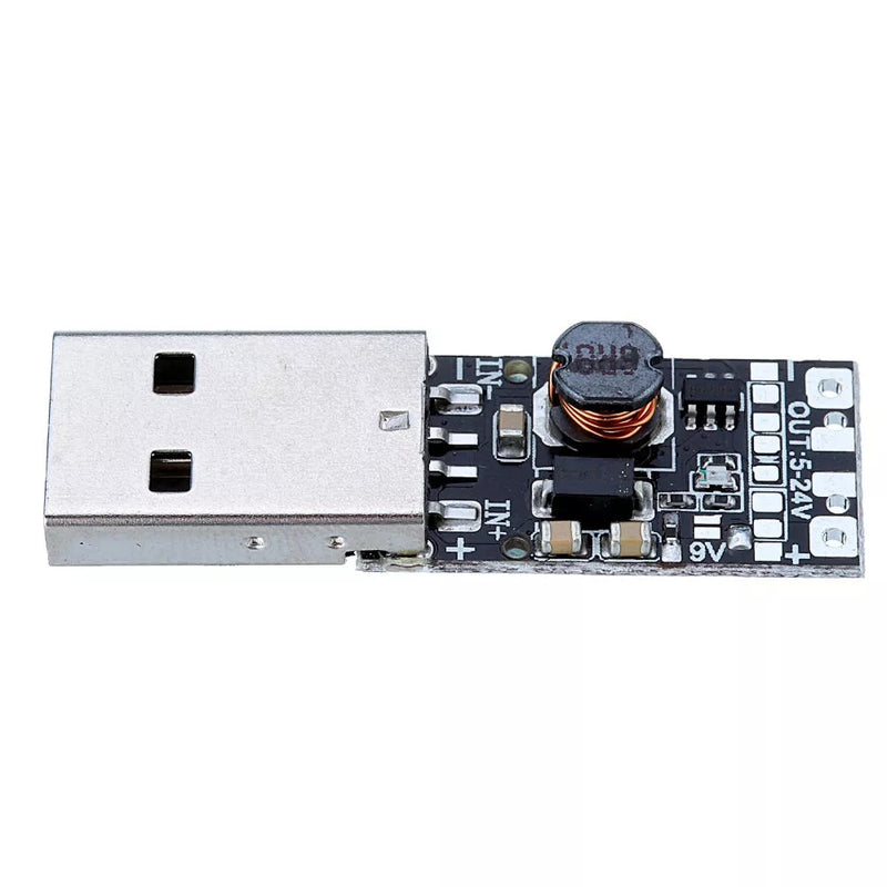 5Pcs DC 2-12V to 12V 9V 9W USB Boost Power Supply Module Step Up Module DC Converter