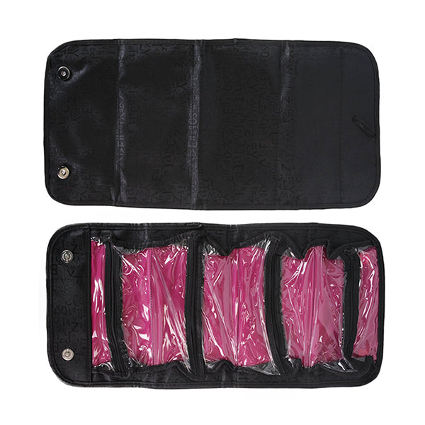 Honana HN-TB30 Foldable Travel Toiletry Organizer Roll Up Hanging Cosmetics Jewelry Storage Bag