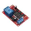 BESTEP 24V Relay Module Digital Display Delay Board High and Low Trigger Adjustable Cycle