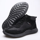 Anti-Smashing and Stab Safety Shoes with Steel Head for Autumn and Winter Labor Insurance Shoes Work Shoes