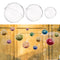 10Pcs 50/70/100/120mm Christmas Magic Ball Clear Transparent Tree Balls Bauble Christmas Ornament Home Decorations Gift