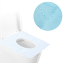 Mrosaa 10PCS Disposable Toilet Seat Covers Mats Portable Waterproof Safety Toilet Seat Pads