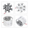 220V 100mm/4'' Round Exhaust Duct Vent Fan High Speed Ventilation Fan Kitchen Room