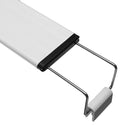 12W 36 LED Aquarium Fish Tank Light Panel Blue+White Lamp Adjustable Aluminum