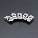 Machifit 50pcs M4 T Sliding Nut Block for 3030 Aluminum Profile