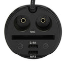 Cup Shaped Car FM Transimittervs Hands Free Wireless bluetooth MP3 Player Kit USB Charger