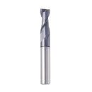 Drillpro 1-10mm HRC55 TiAlN 2 Flutes End Mill Cutter Tungsten Carbide Milling Cutter CNC Tool