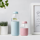 Xiaomi Jordan&judy 260/560ml Porable Water Bottle Tritan Anti-scalding Drinkware  Fruit Tea Cup With Silicone Case