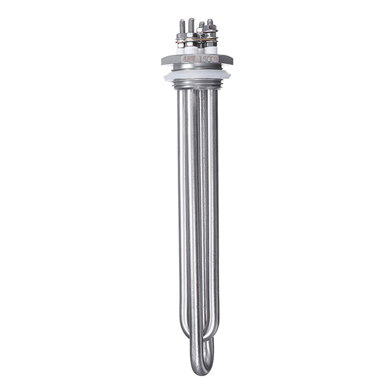 48V 1500W Submersible Immersion Water Heater 1''NPT Flange Solar Energy Heating Element