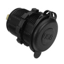 12/24V Dual USB Charger Socket Adapter 5V 4.2A Power Outlet For Motorcycle Car Truck ATV Boat