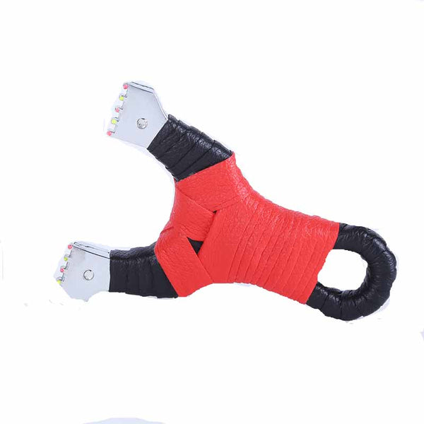 Outdoor Alloy Tactical Sling-shot Five-link Aiming Bow Aiming Tablet Rubber Band Sling Camping Shooting Tools