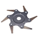 6 Teeth Grass Trimmer Head Brush Cutter Steel Garden Tool Strimmer Lawn Mower Blade