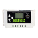 20A 12V/24V LCD Display PWM Solar Panel Charging Controller Li-ion &  Lead Acid Battery Compatible USB DC Backlight Display