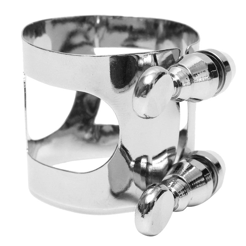 Nickel Plated Clarinet Double Screws Adjust Mouthpiece Ligature
