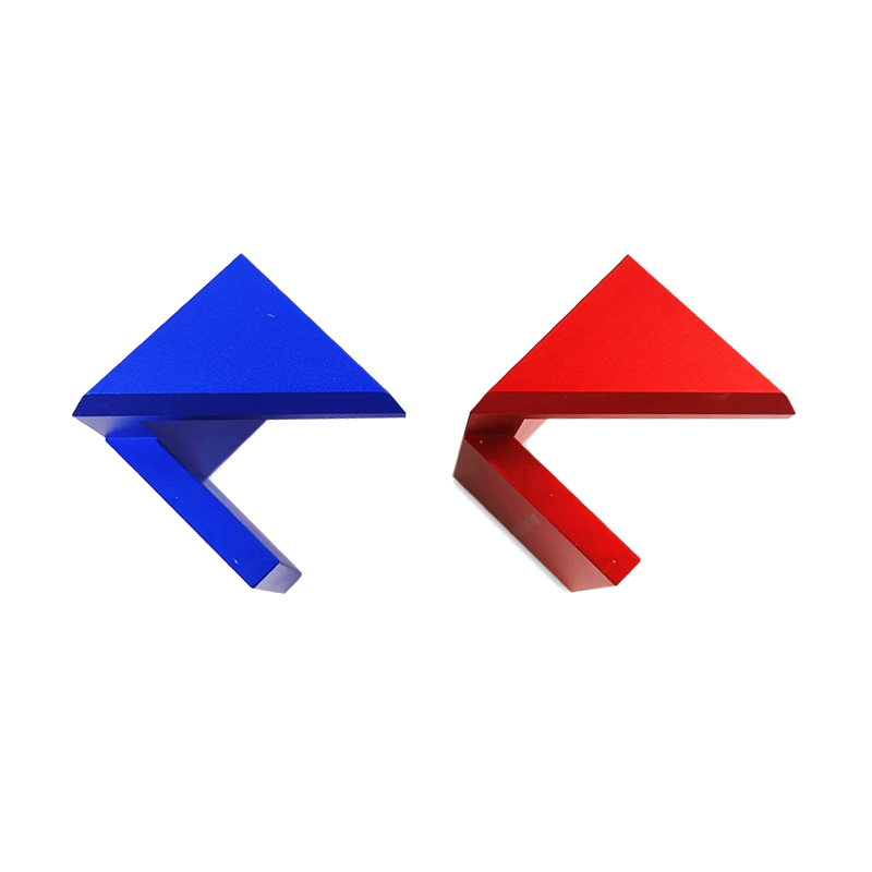 Aluminum Alloy Wood Pen Blank Center Finder Woodworking 45 Degree Angle Line Caliber Ruler Measuring Scriber Tool