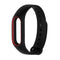 Bakeey Double Color Replacement Silicone Wrist Strap Watch Band for XIAOMI Miband 2