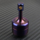 KESHUN CNC Titanium Gyro Outdoor Waterproof Warehouse eal Pot Candy Pill Jar EDC Tool Collection Box