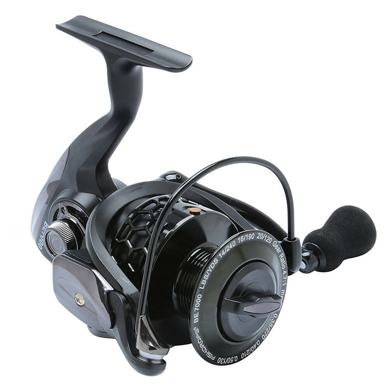 ZANLURE 12+1BB 5.5:1 Fishing Reel Metal Spinning Fishing Wheel High Speed 1000-7000